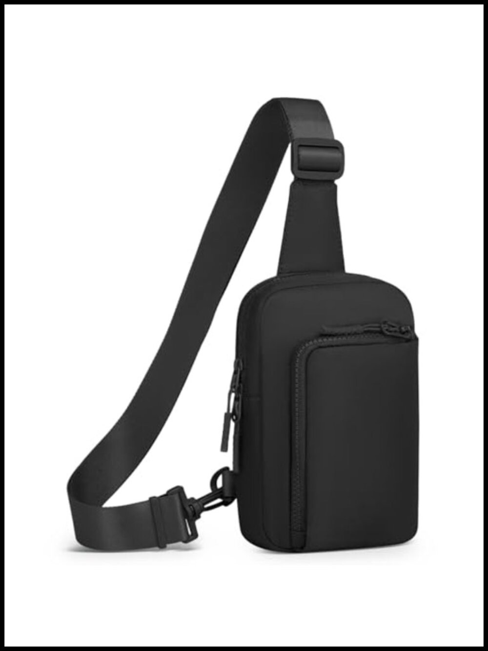 Sling Bag Crossbody Men Women Fits 6.3" Phone Nylon Lightweight